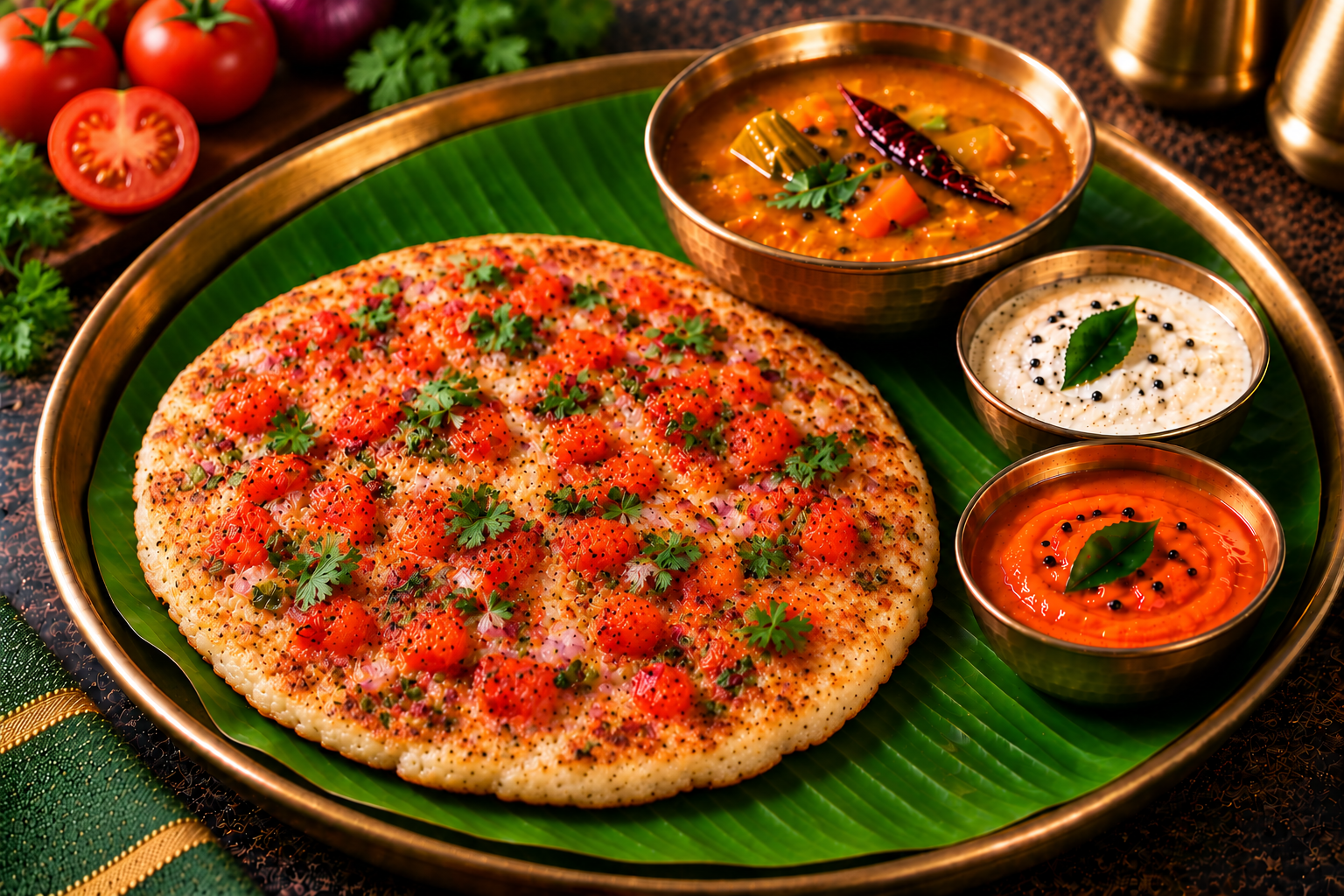 Tomato Uttapam