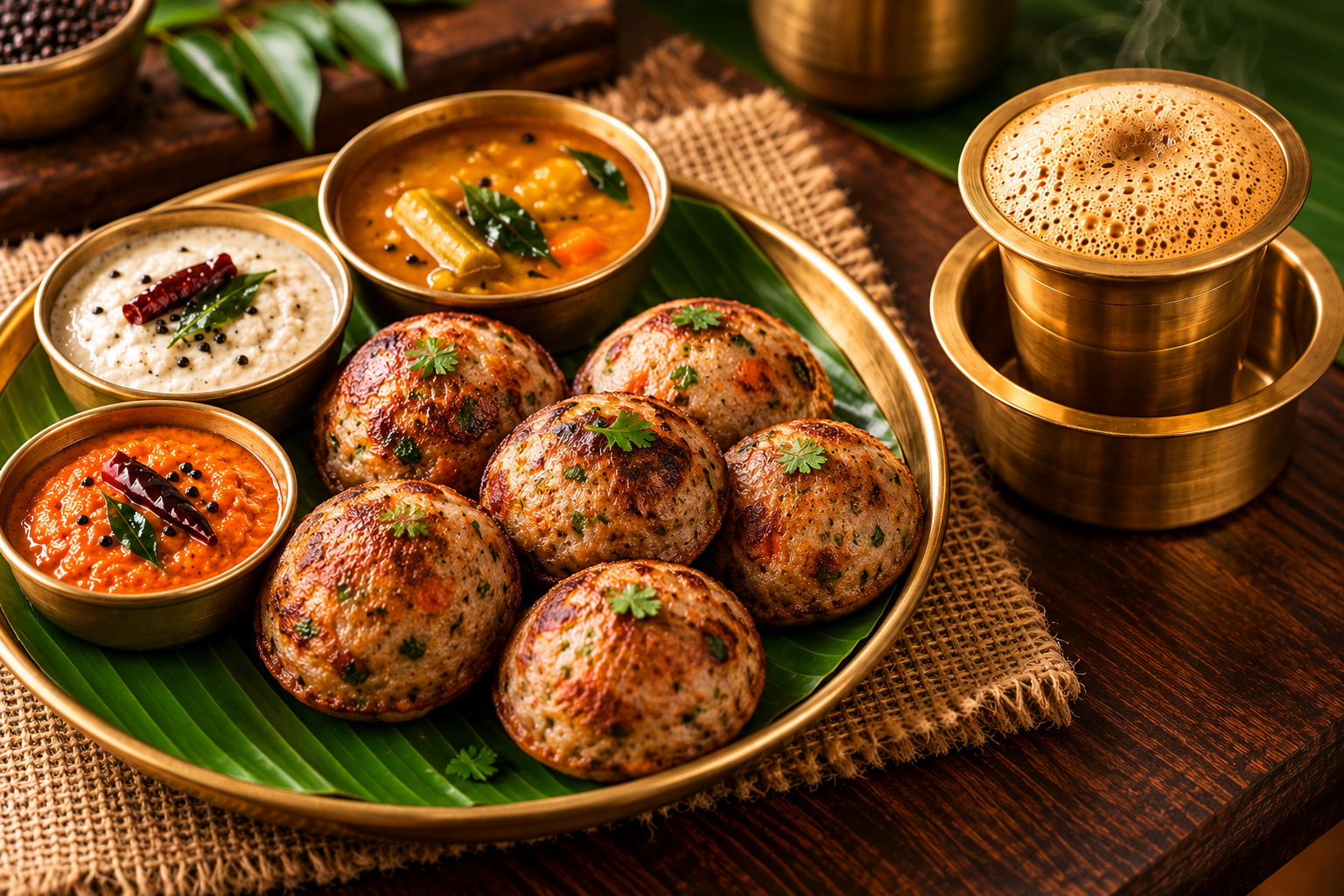 Ragi Paniyaram