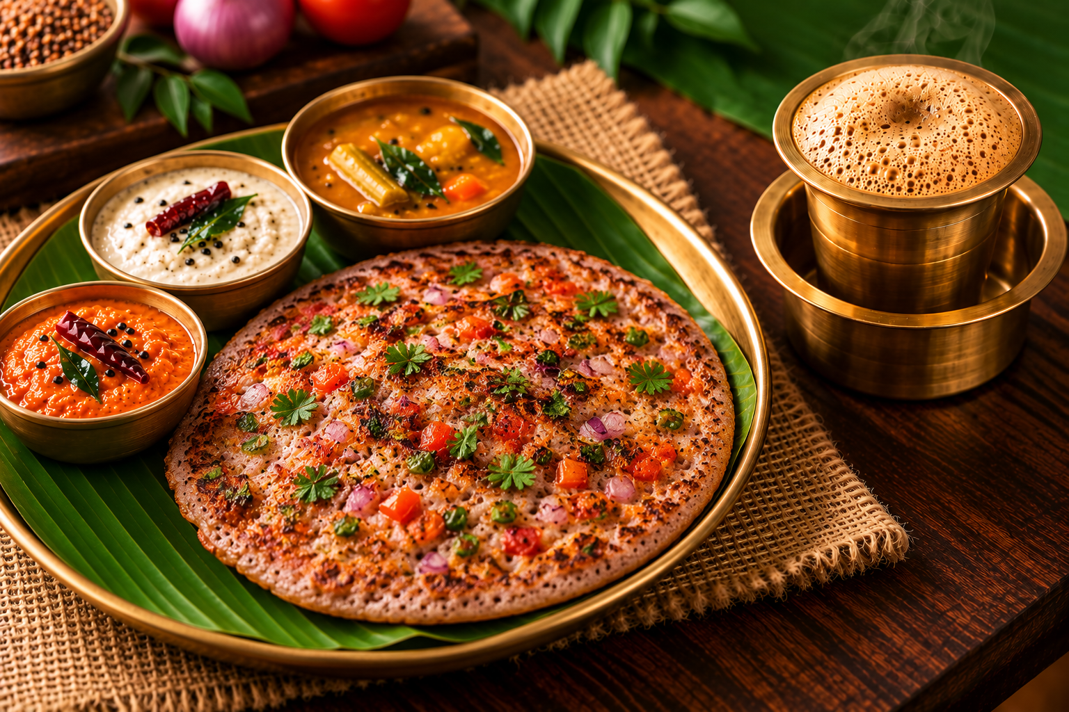 Ragi Uttapam